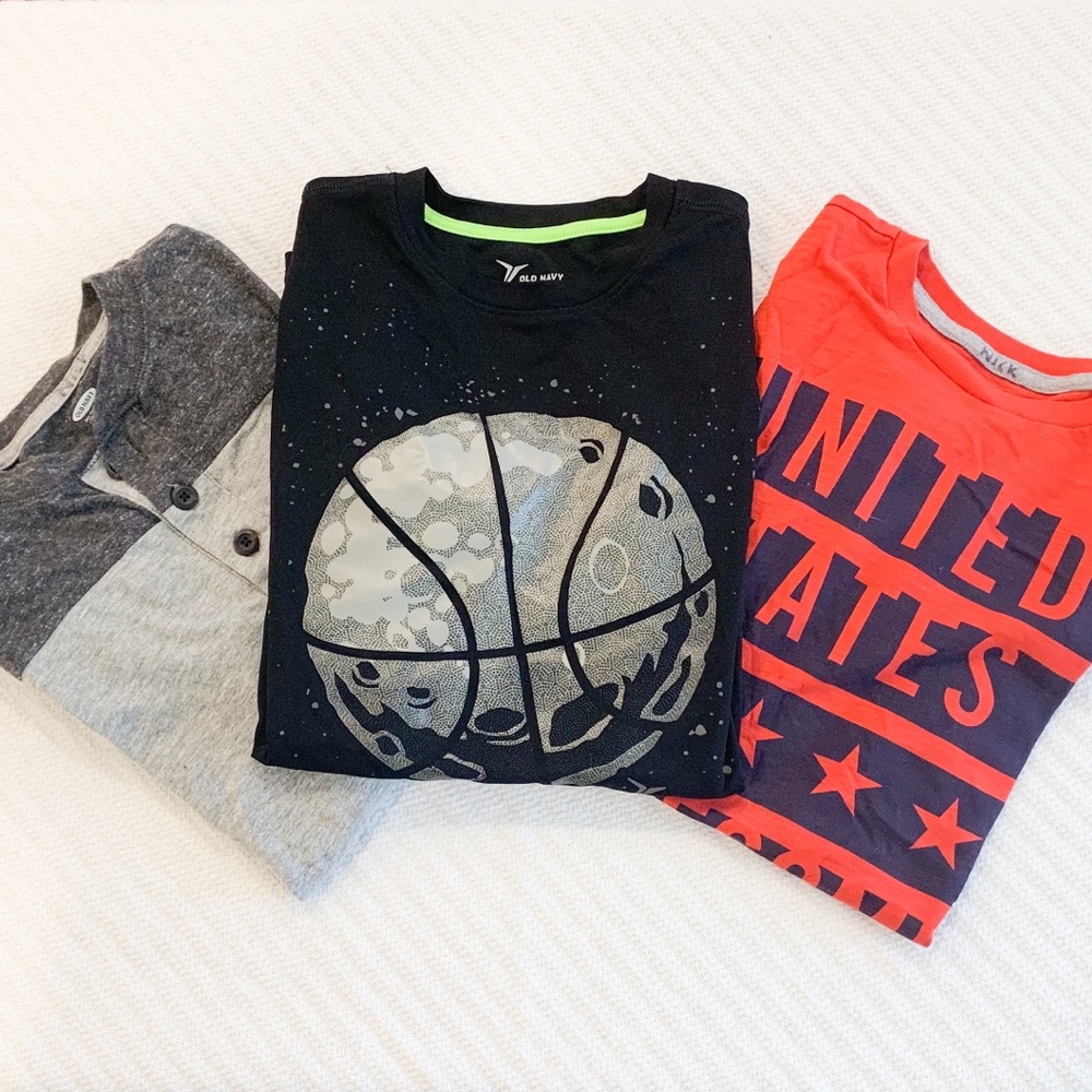 Boys set of 3 Old Navy Tees